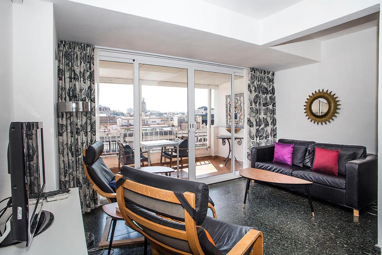 Apartmán The Gran Via Penthouse Barcelona Exteriér fotografie